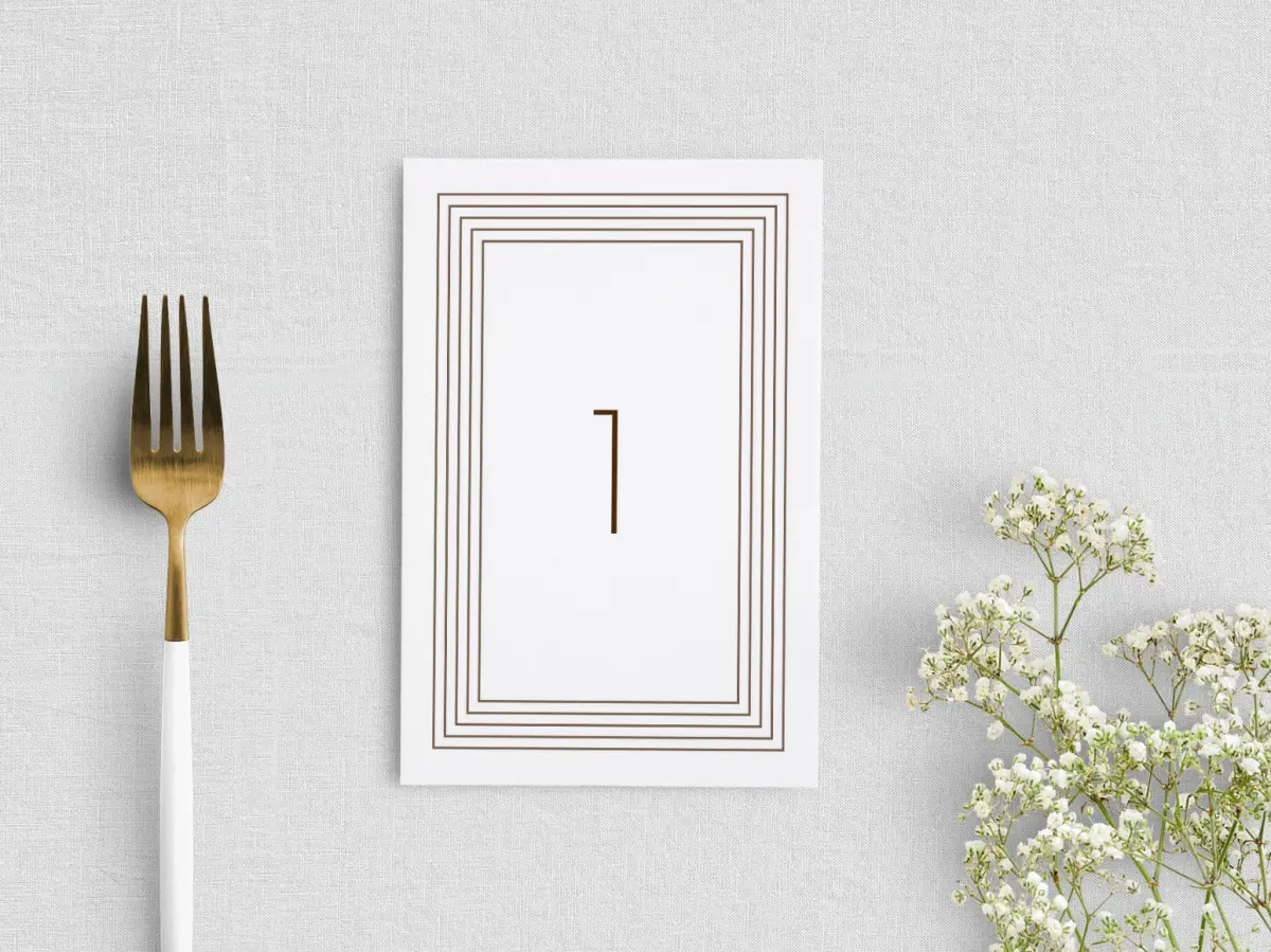 Table Number