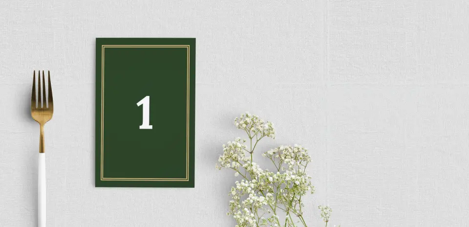 Table Number