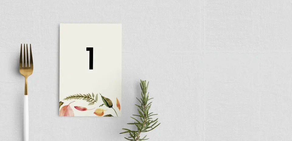 Table Number
