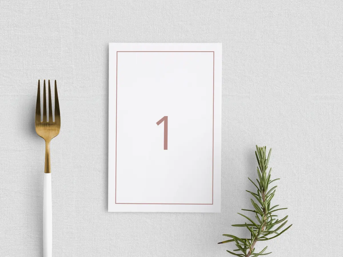 Table Number