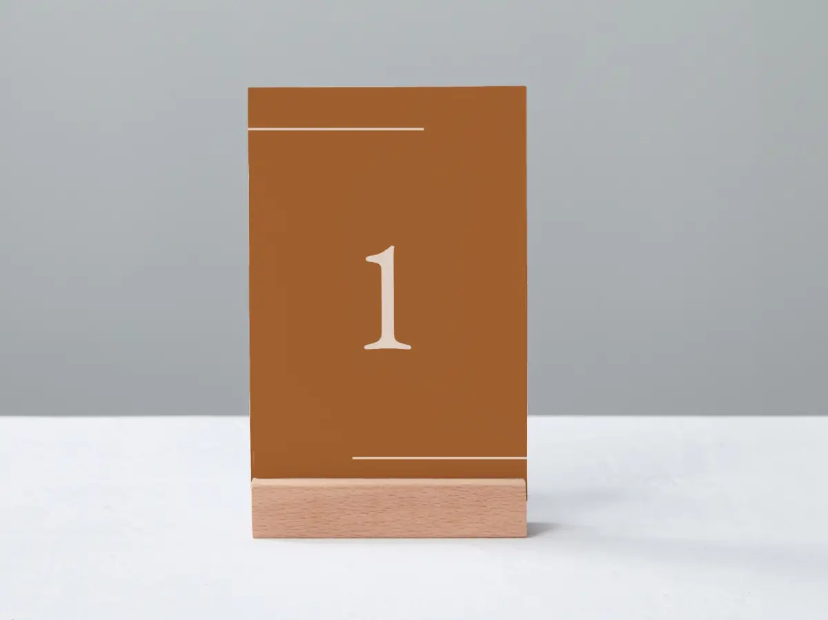 Table Number Into