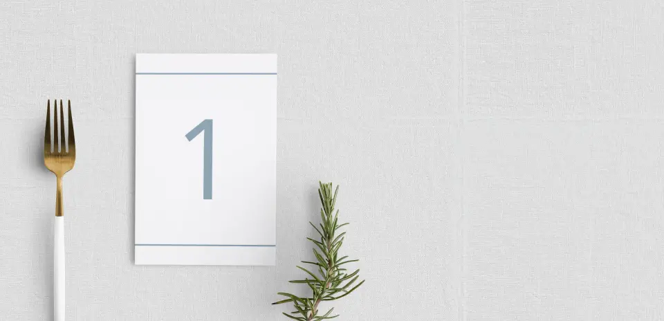 Table Number