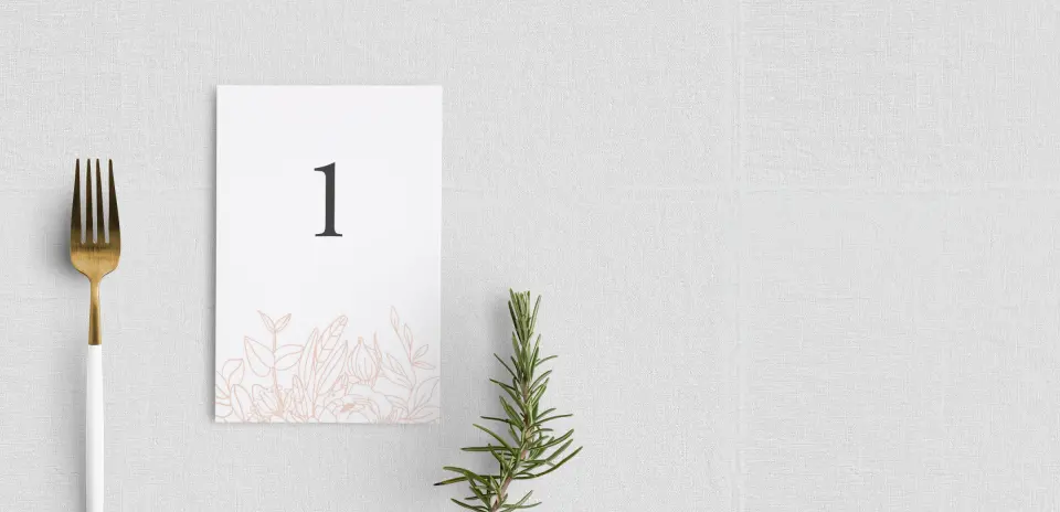 Table Number