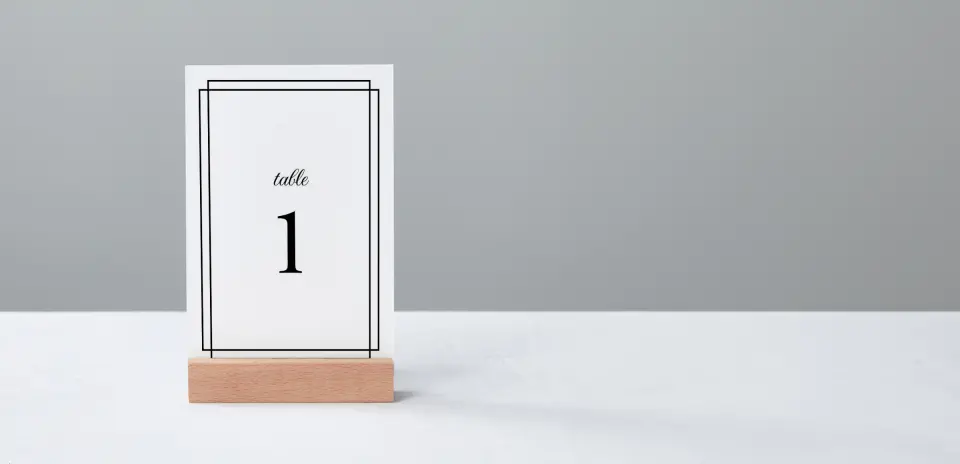 Table Number Into