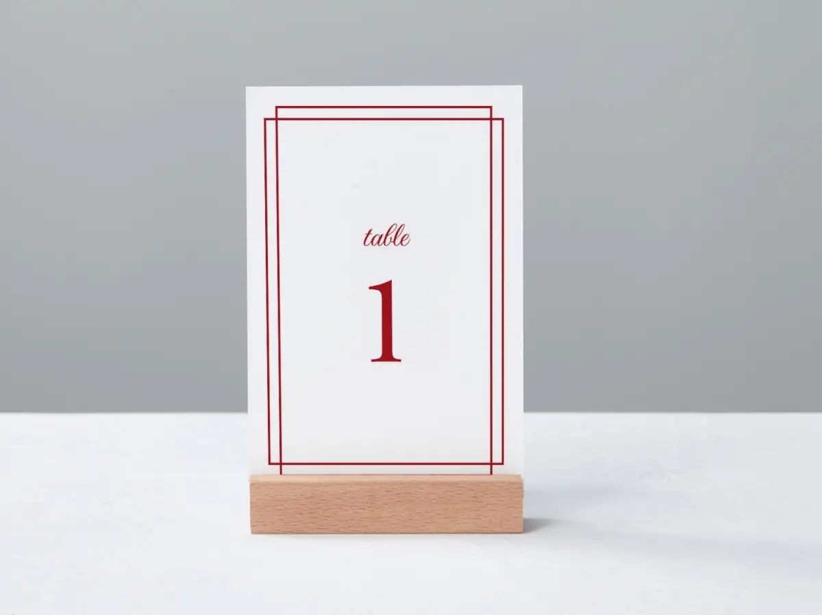 Table Number Into