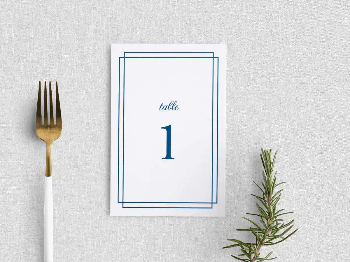 Table Number