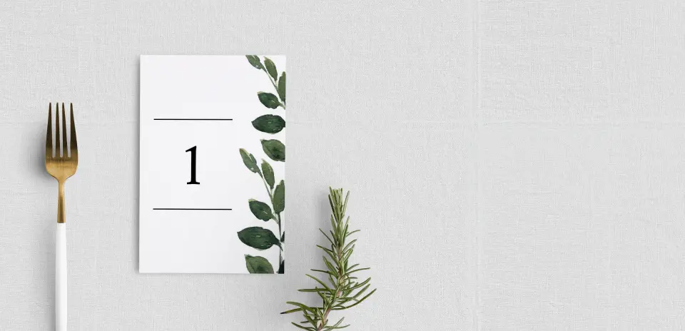 Table Number