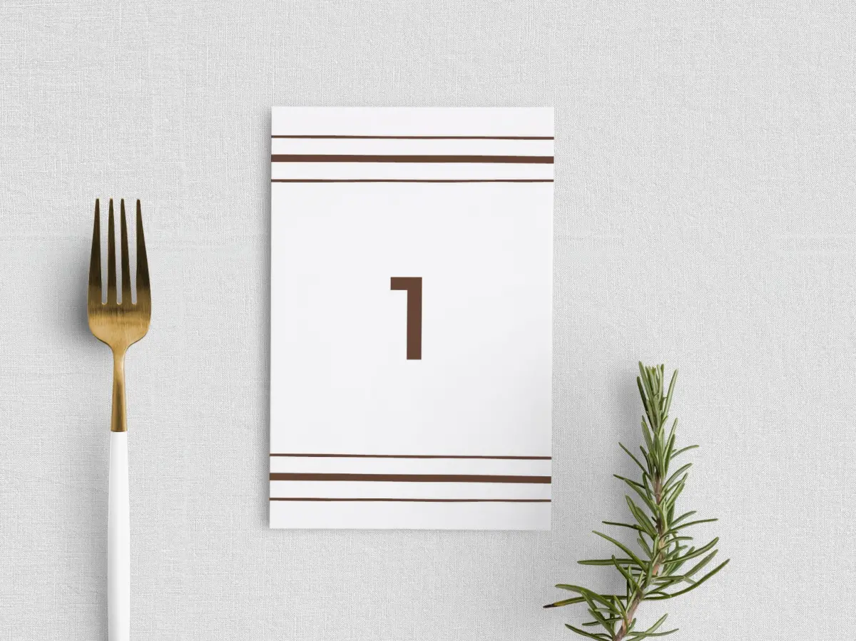Table Number