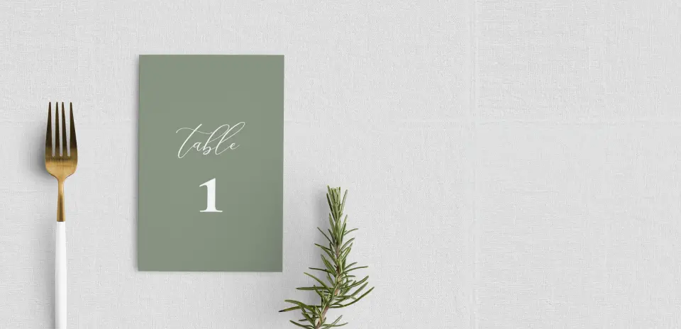 Table Number