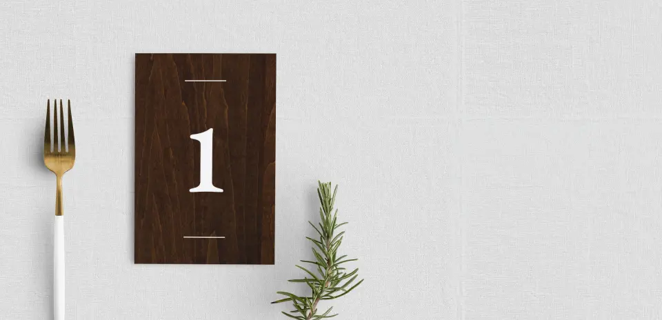 Table Number