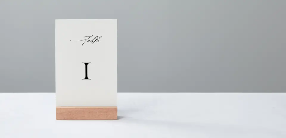 Table Number Into