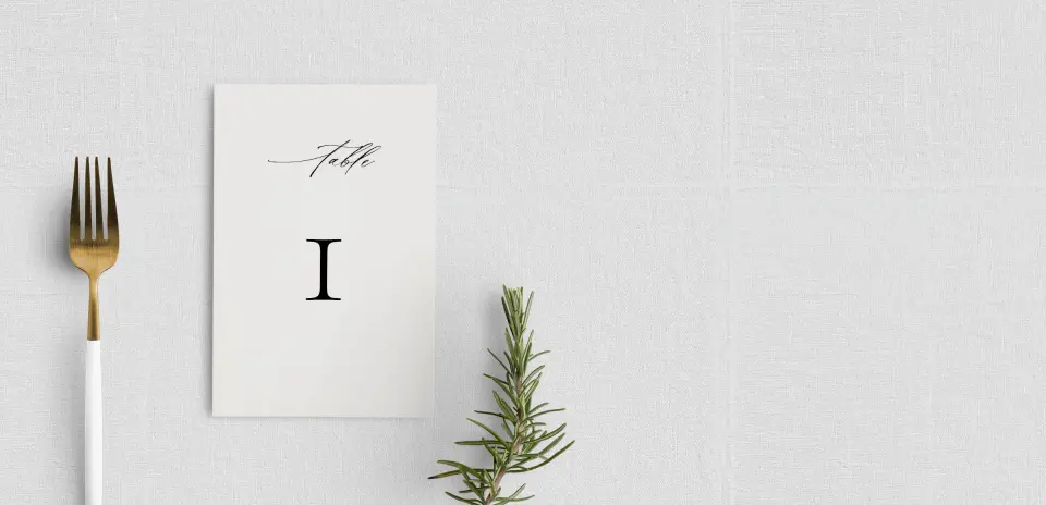 Table Number