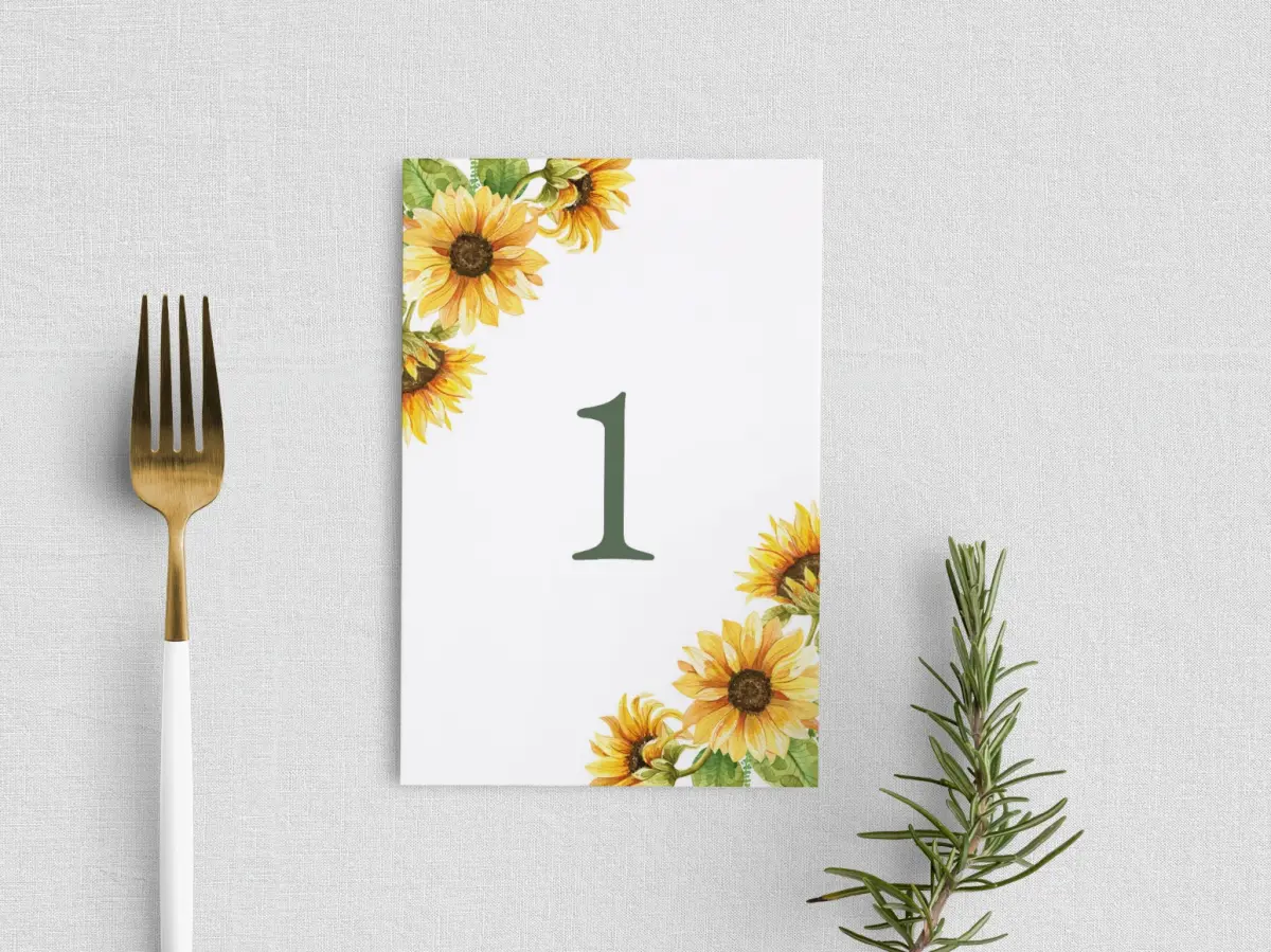 Table Number