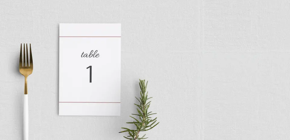 Table Number