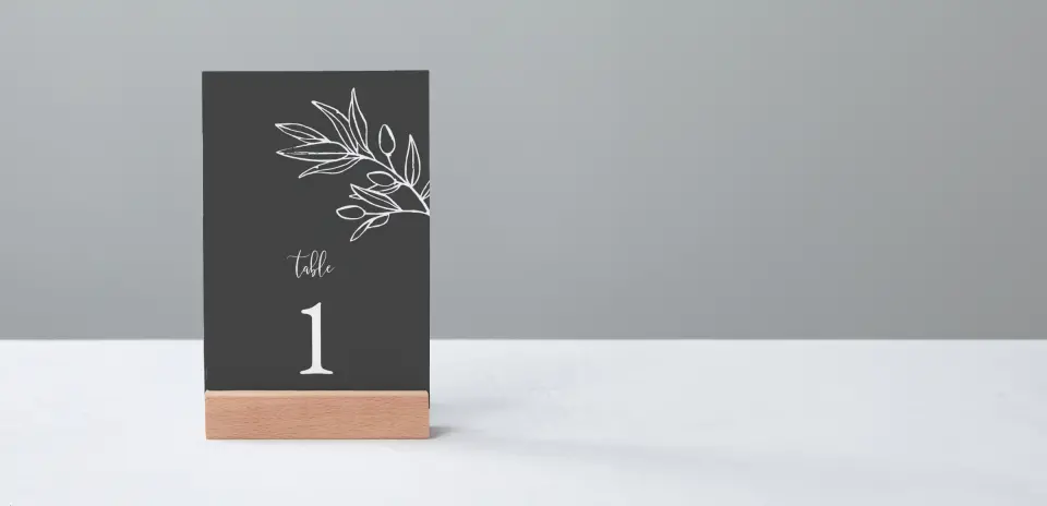 Table Number Into