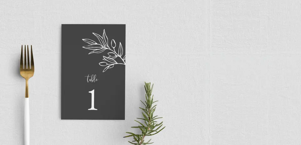 Table Number