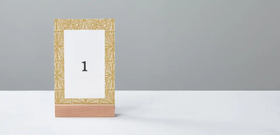Table Number Into