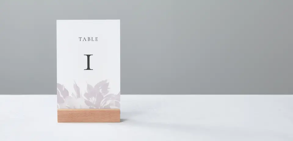 Table Number Into