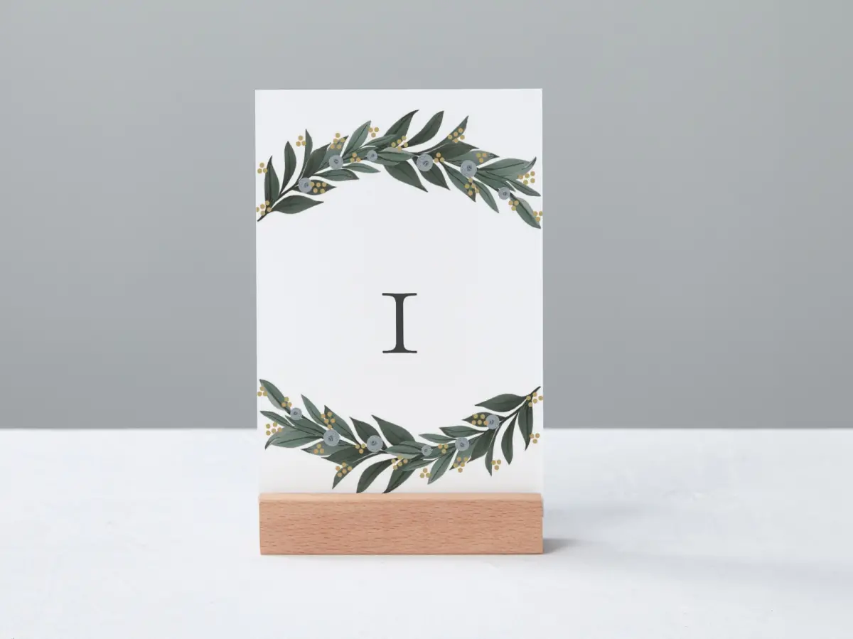 Table Number Into