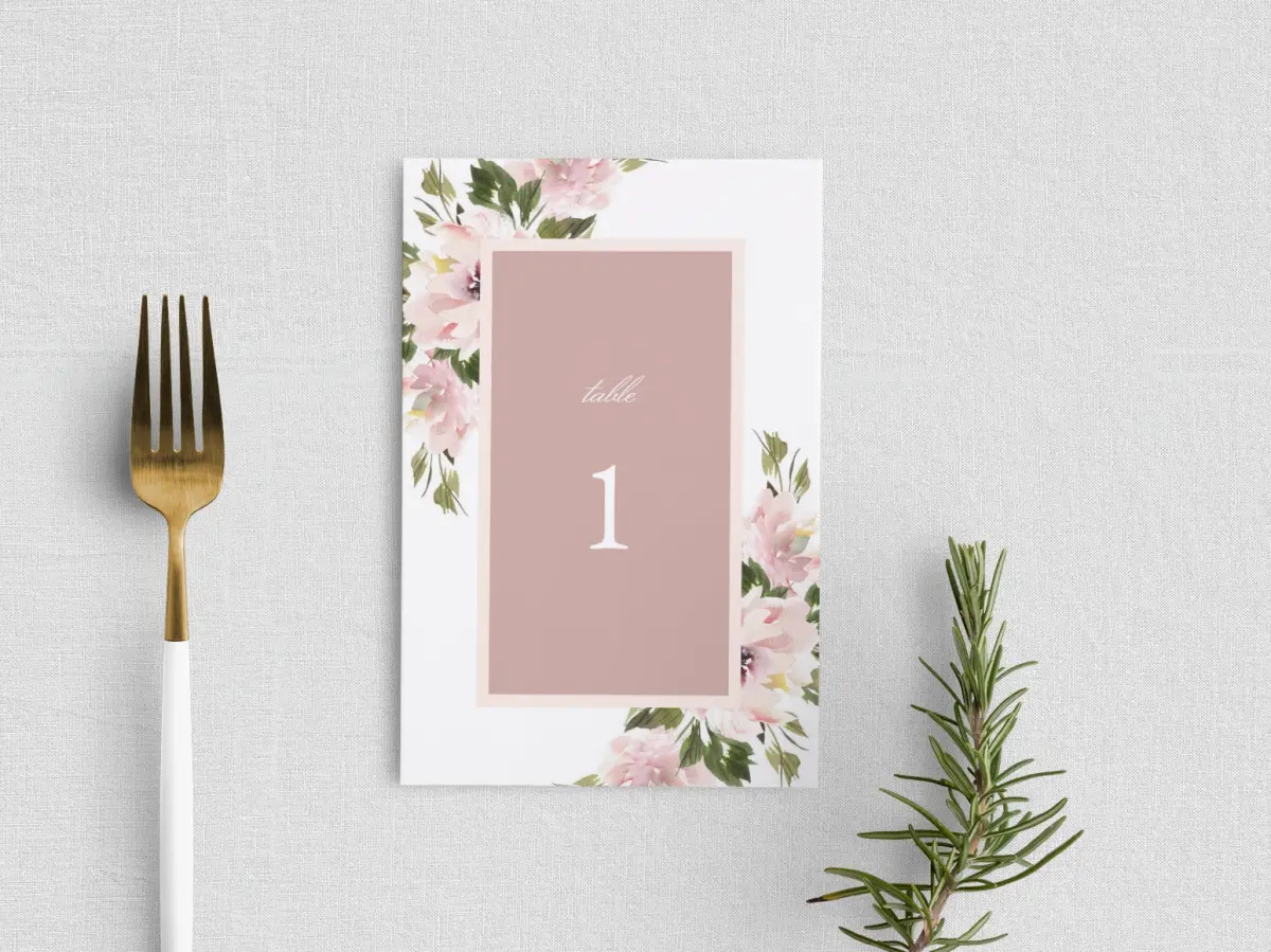 Table Number