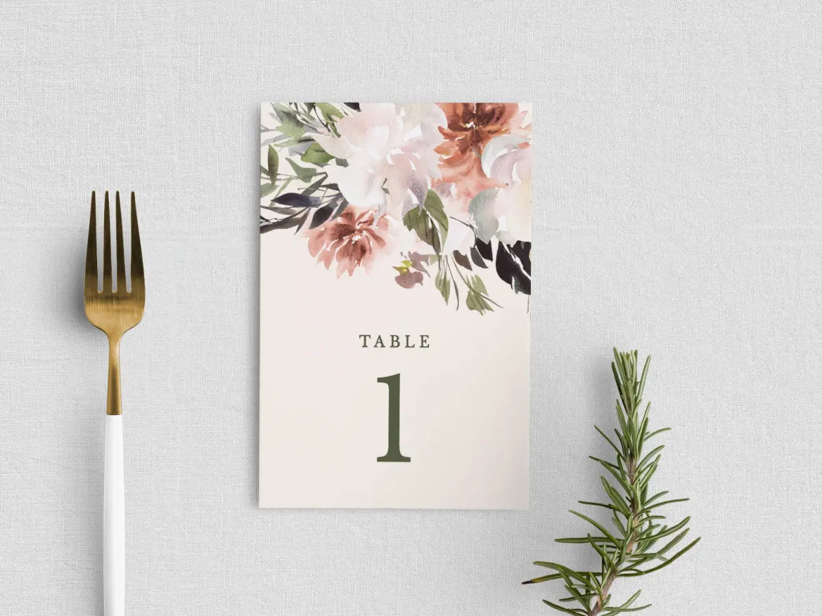 Table Number