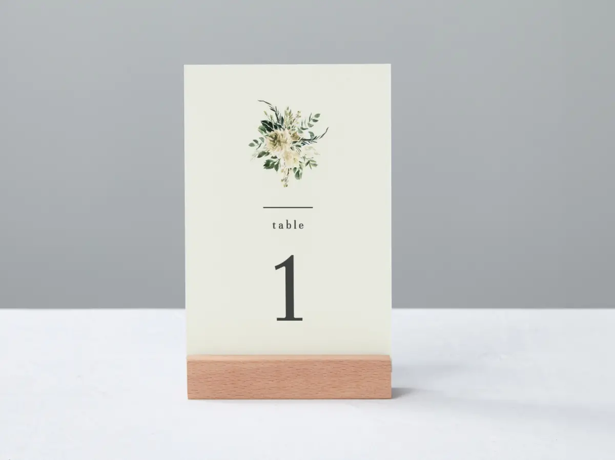 Table Number Into
