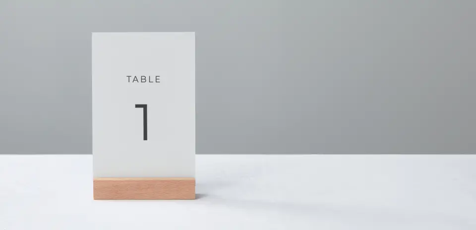 Table Number Into