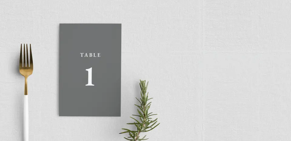 Table Number