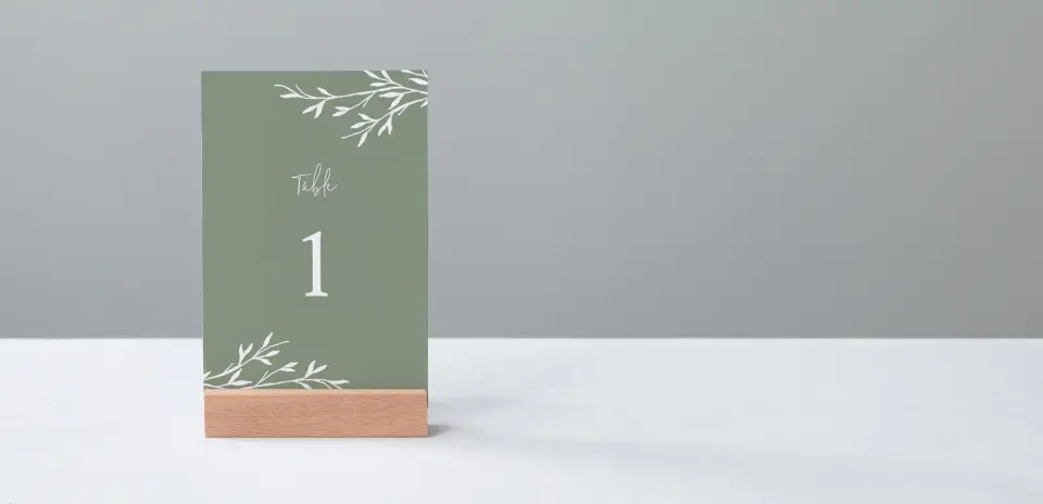 Table Number Into