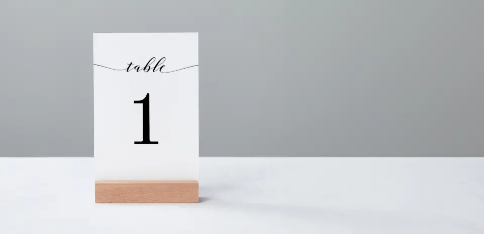 Table Number Into