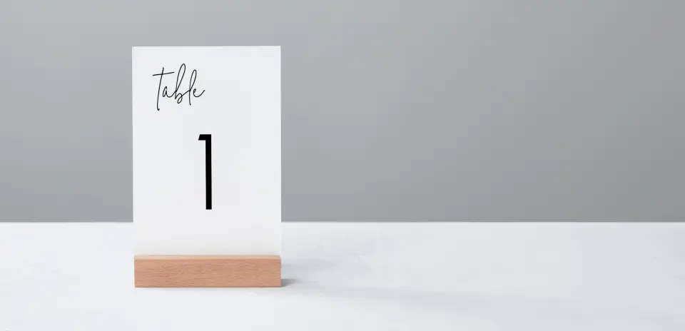 Table Number Into