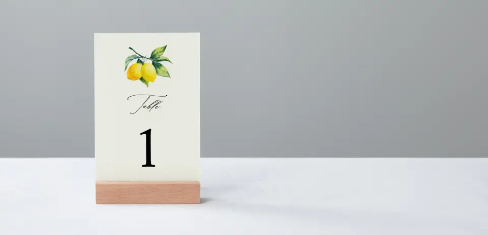 Table Number Into