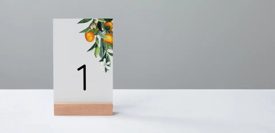 Table Number Into