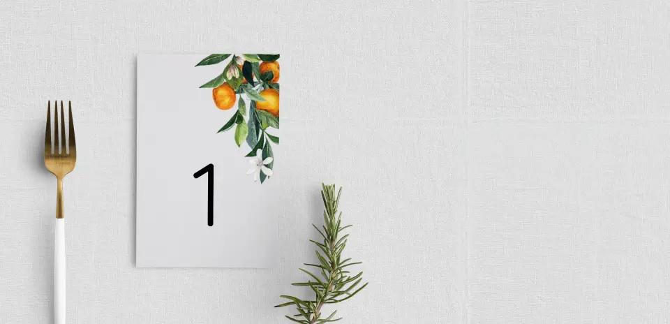 Table Number