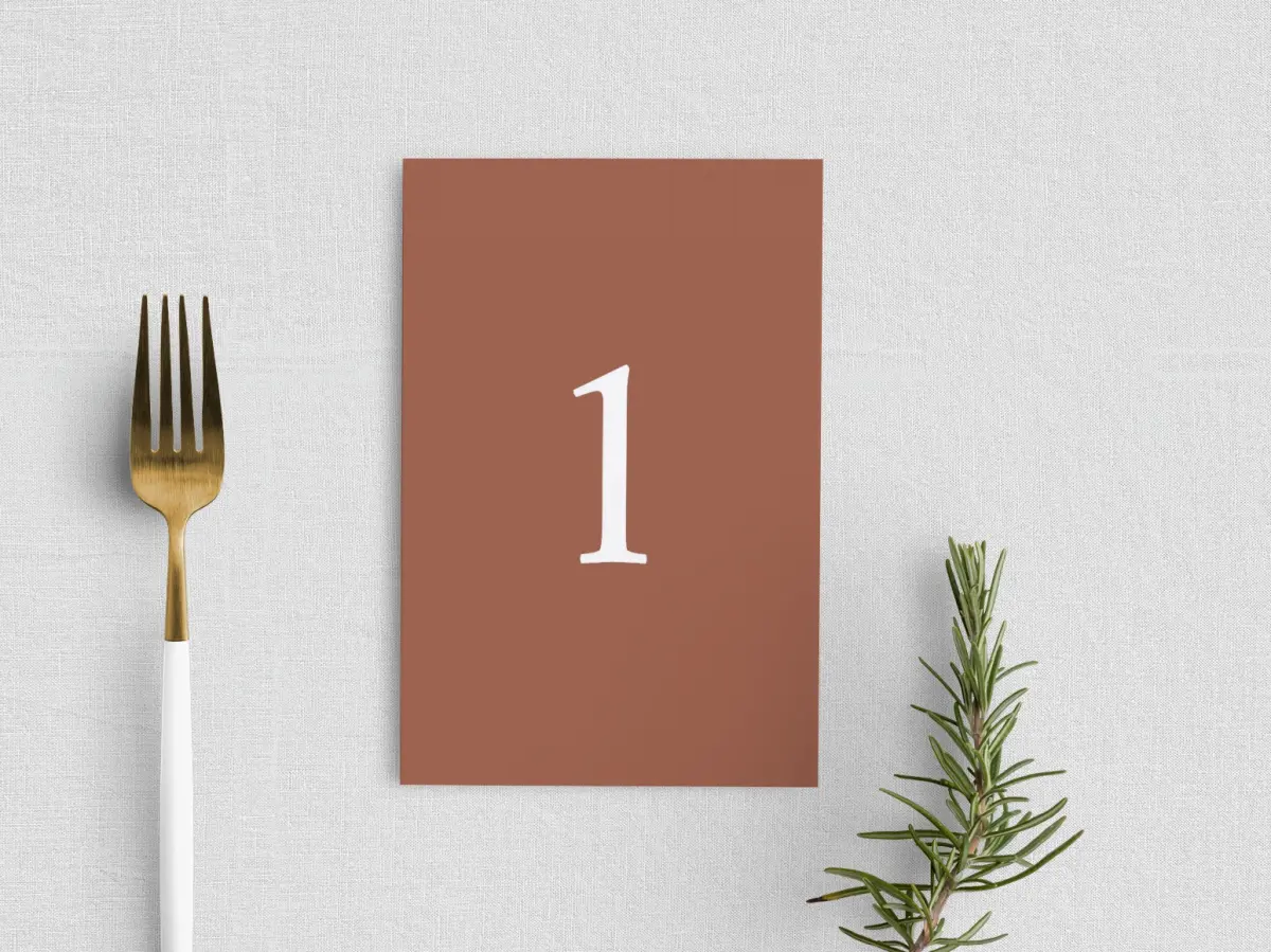 Table Number