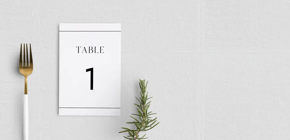 Table Number