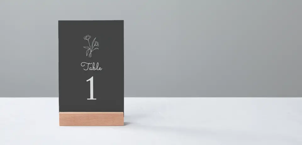 Table Number Into