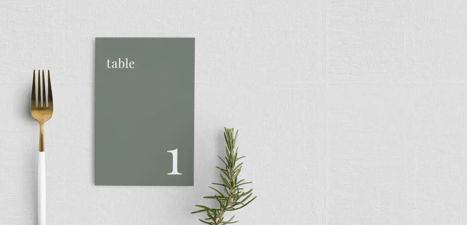 Table Number