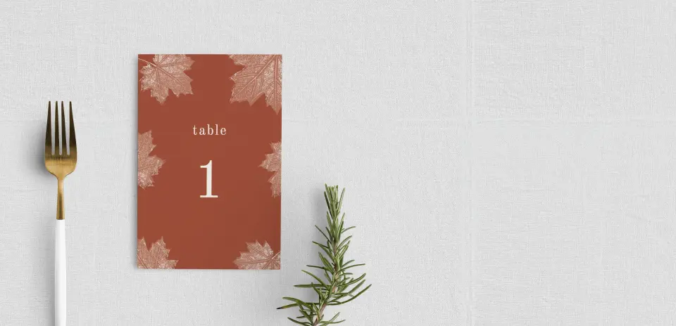 Table Number