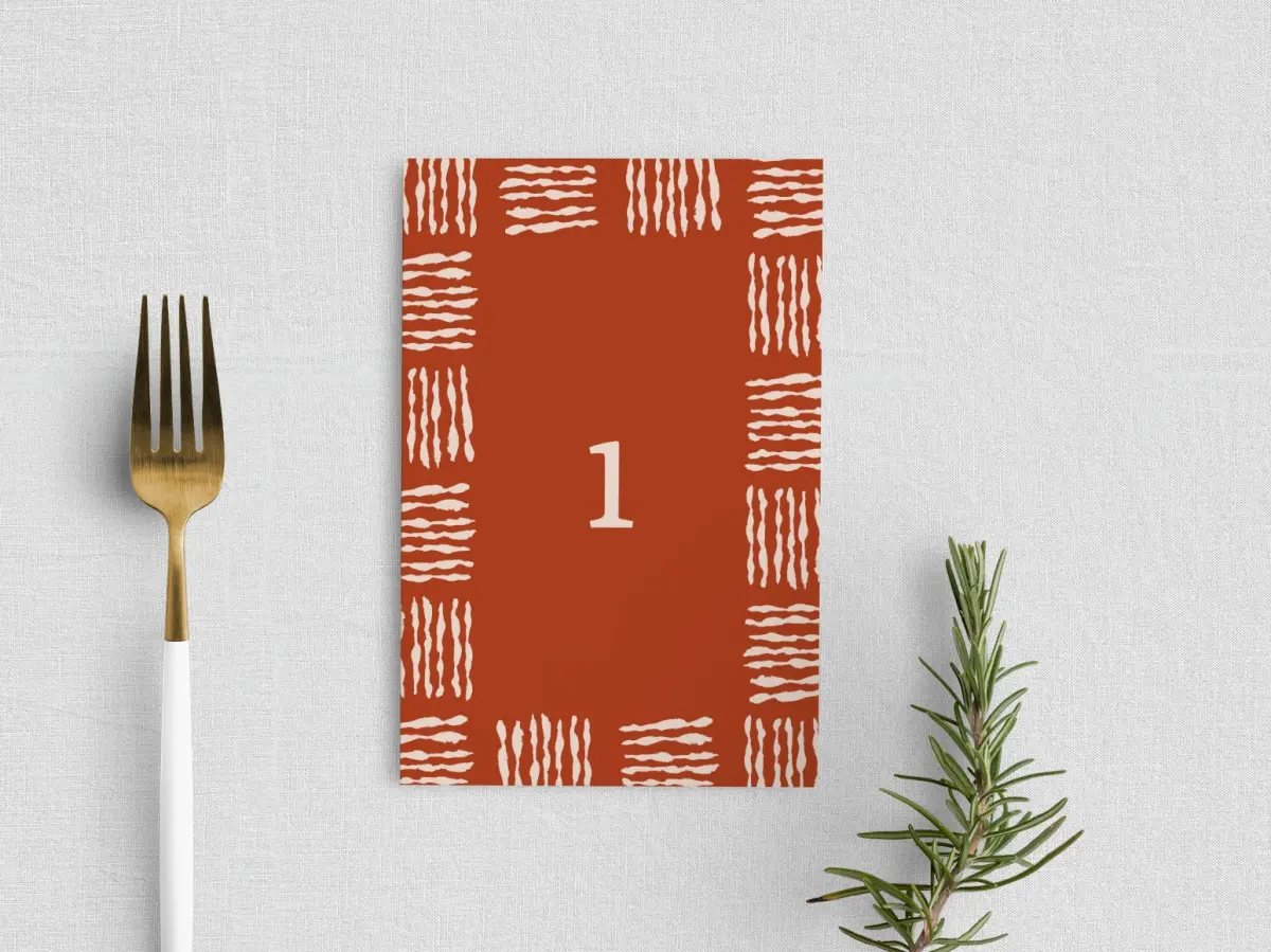 Table Number