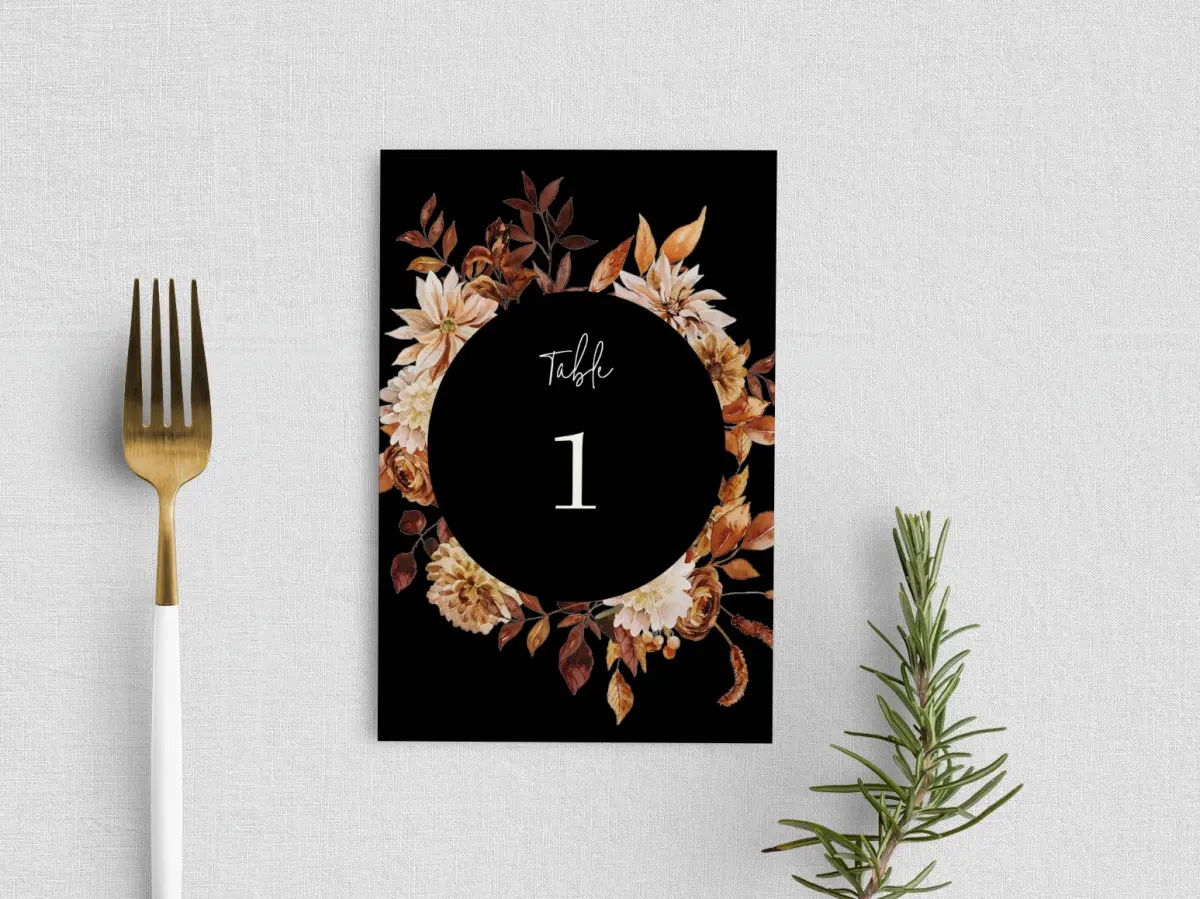 Table Number