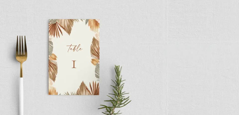 Table Number