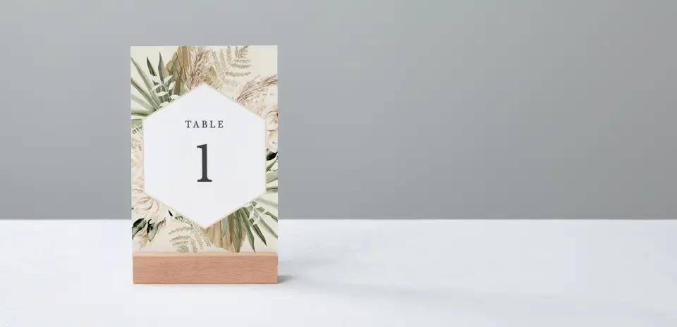 Table Number Into
