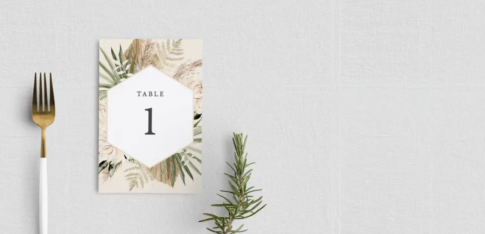 Table Number