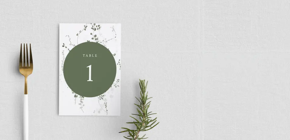 Table Number