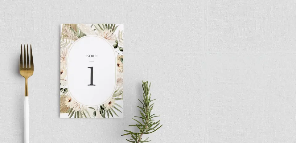Table Number