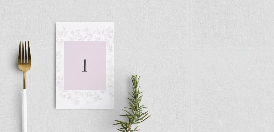 Table Number