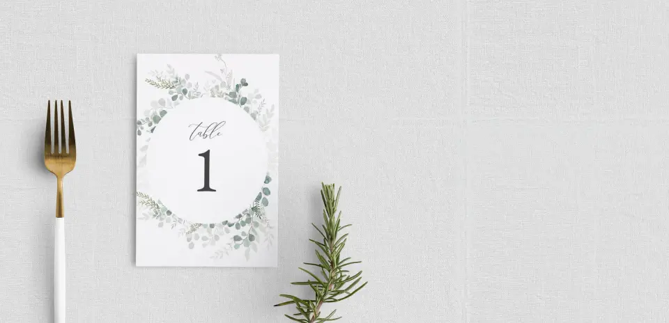 Table Number