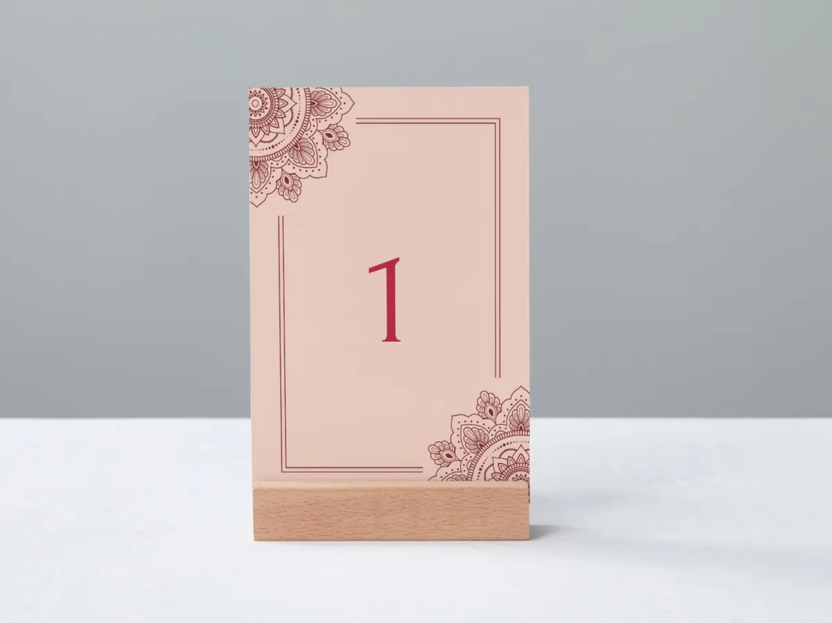 Table Number Into