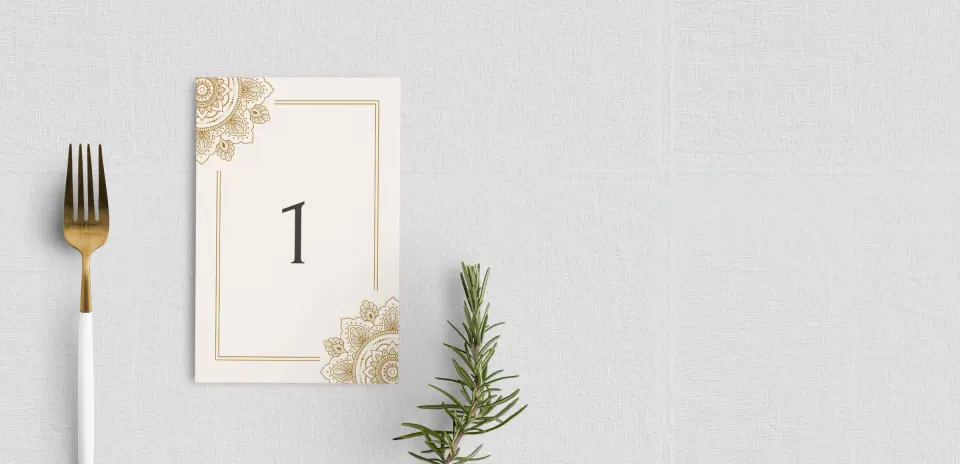 Table Number